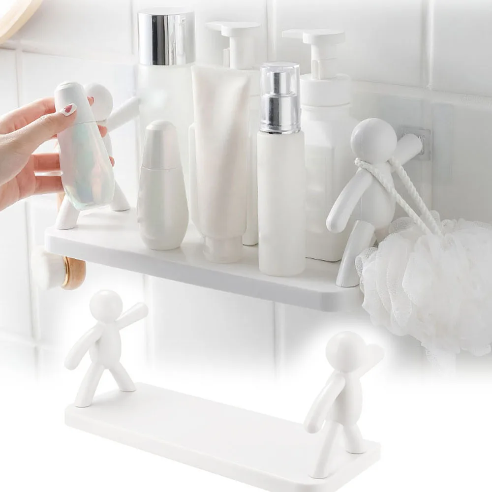 Estante Flotante Autoadhesivo Para Baño