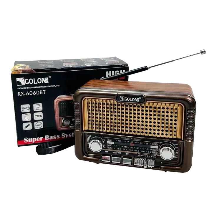 Radio Solar Vintage Bluetooth