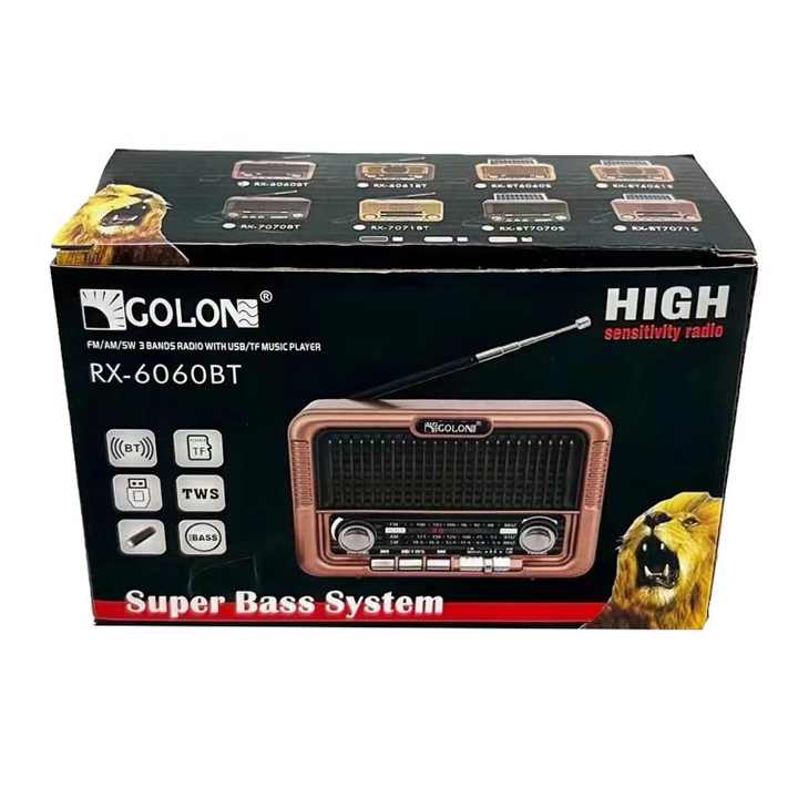 Radio Solar Vintage Bluetooth