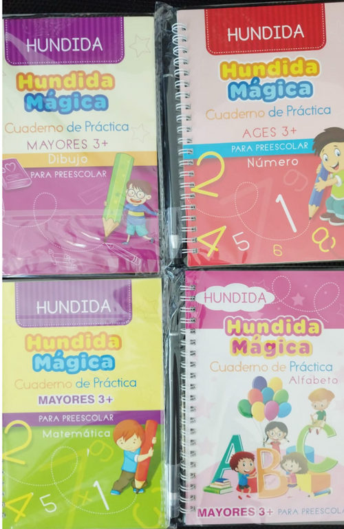 Libros caligrafía set 4📚🖋️