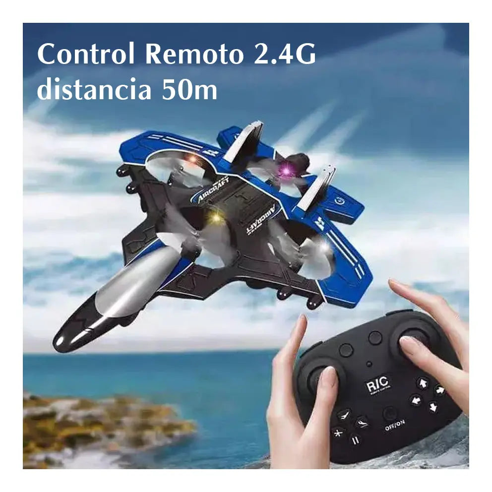 Dron Avión De Combate R/C